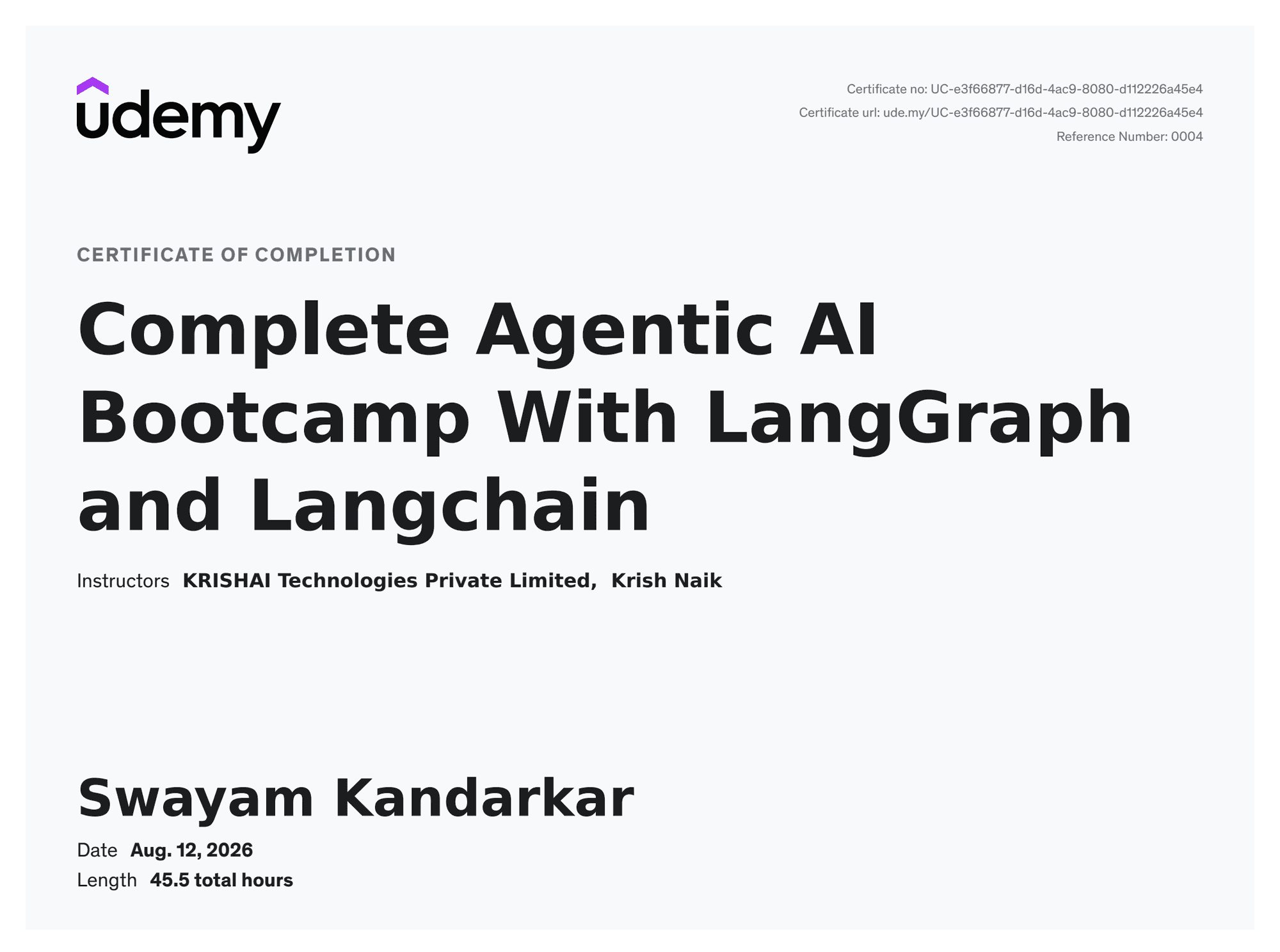 Agentic AI Bootcamp